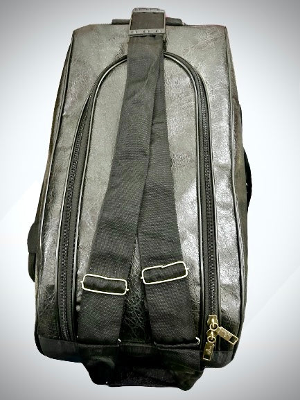 Skyland Duffle Black leather Bag