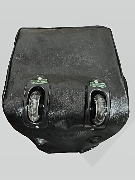 Skyland Duffle Black leather Bag