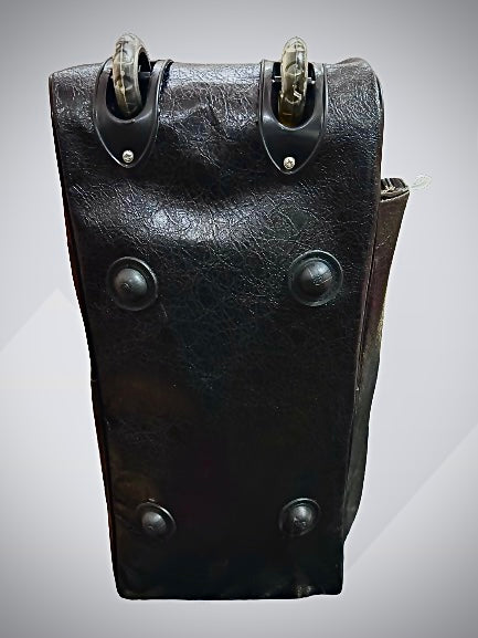 Skyland Duffle Black leather Bag
