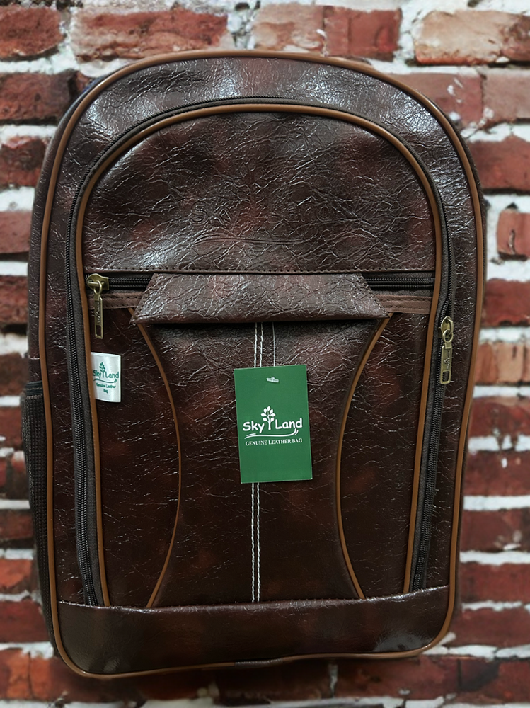 Skyland Leather Backpack travling Bag