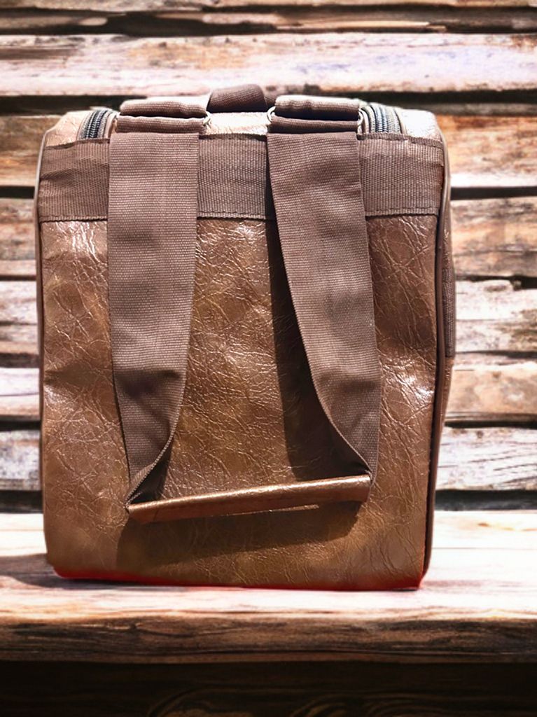 Skyland Duffle Brown leather Bag