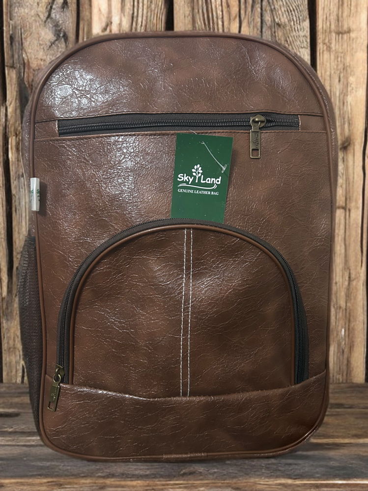 Skyland Leather Backpack Travling  Bag